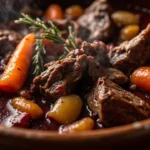 Avignon-Style Red Wine-Braised Lamb Stew
