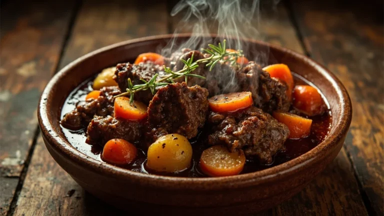Classic Provençal Red Wine Beef Stew