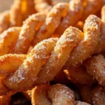 Marseille-Style Chichi Fregi Crinkled Doughnuts