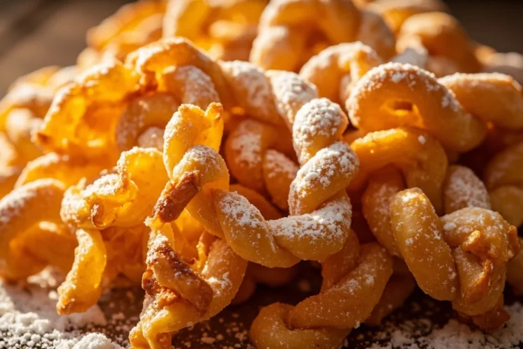 Lyon-Style Fried Carnival Pastry Ribbons