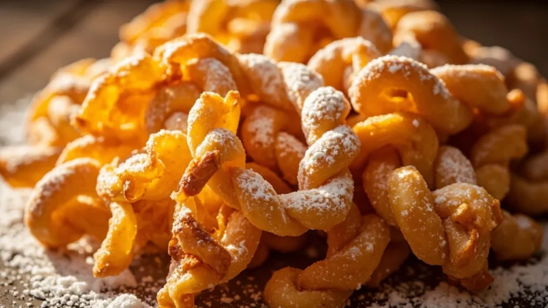 Lyon-Style Fried Carnival Pastry Ribbons