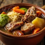 Auvergne Pork and Cabbage Stew