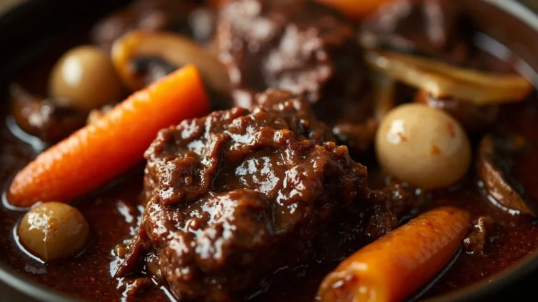 Classic Dijon Beef Burgundy Stew