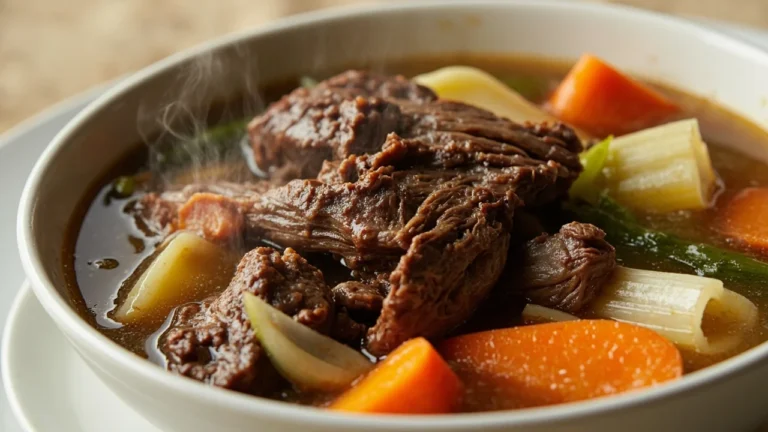 Classic Parisian Beef and Vegetable Pot-au-Feu