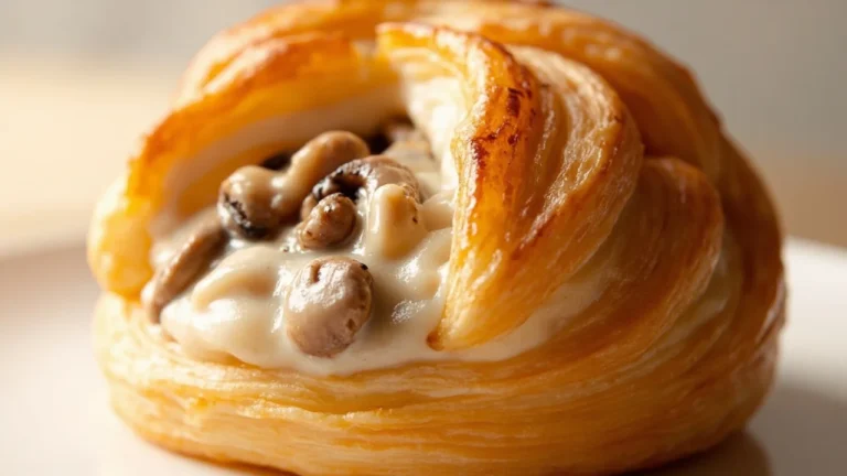 Classic Parisian Vol-au-Vent with Chicken and Mushroom Cream