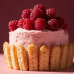 Classic Raspberry Charlotte Cake