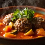 Jalisco-Style Minced Meat Patties in Tomato Broth
