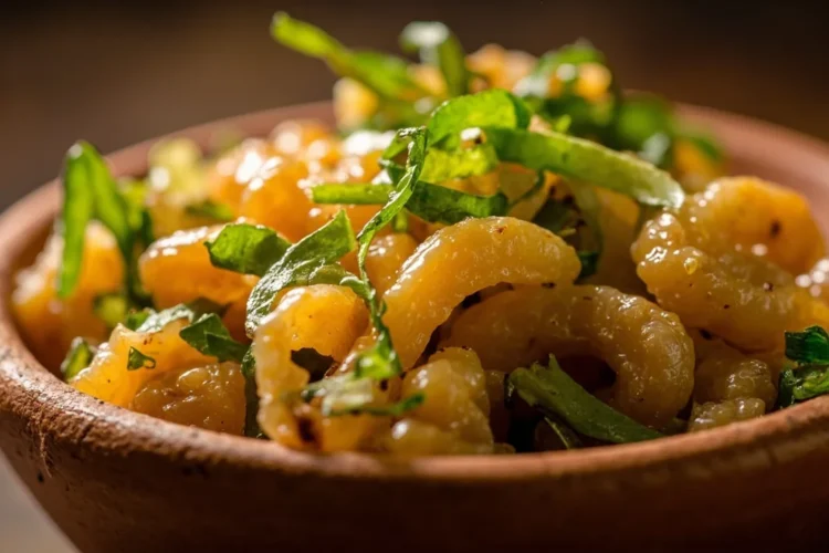 Mexican Sauteed Ant Larvae with Epazote and Lime