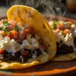 Oaxacan Thick Masa Rounds with Refried Beans