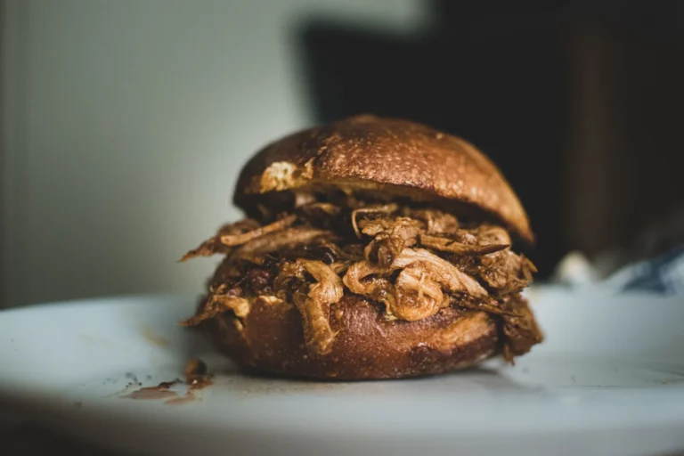 Iowa Tavern Sandwich with Seasoned Loose Beef