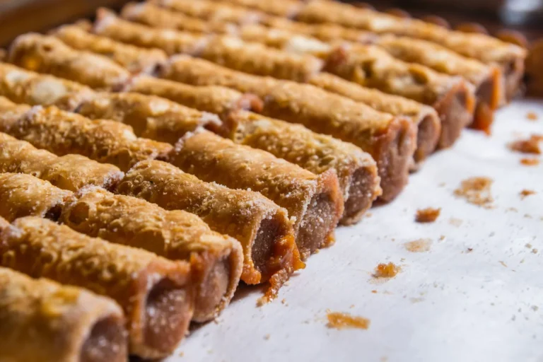 Cretan Twisted Fried Dough with Honey and Sesame