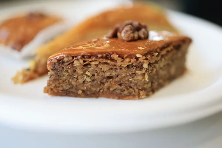 Greek Walnut Syrup Cake