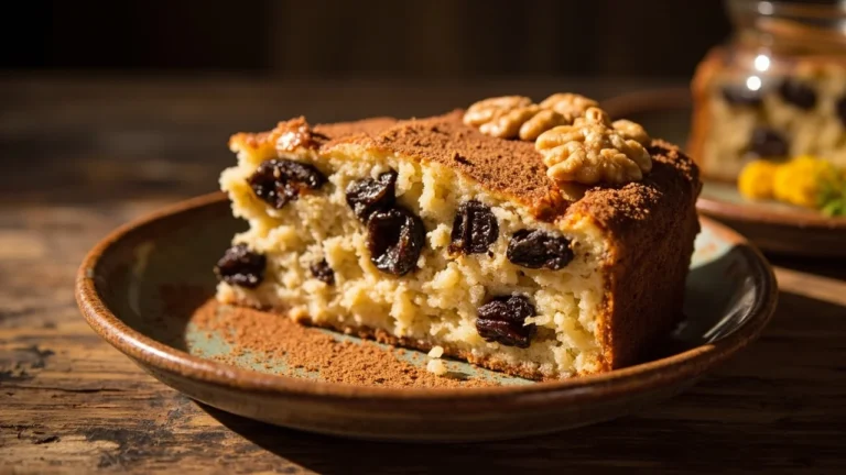 Greek Saint Fanourios Raisin Cake