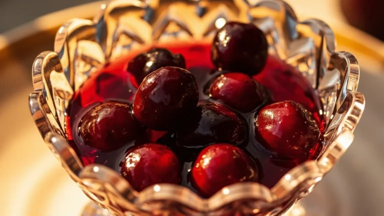 Greek Sour Cherry Spoon Sweet