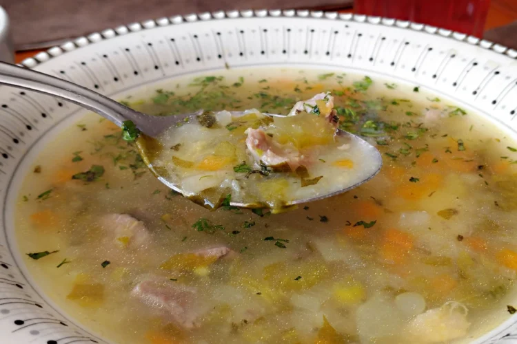 Russian Kidney and Pickle Soup with Barley Classic