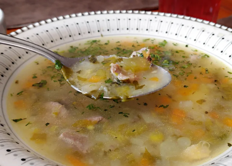Russian Kidney and Pickle Soup with Barley Classic