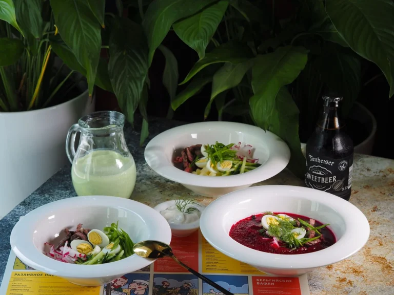 Classic Okroshka with Kefir