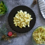 Soft Ukrainian-Style Flour Dumplings with Mushroom Gravy