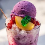 Filipino Shaved Ice Mixed Dessert Bowl