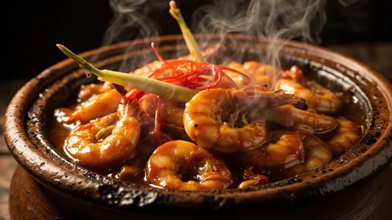 Vietnamese Caramel Shrimp with Lemongrass and Bird’s Eye Chili