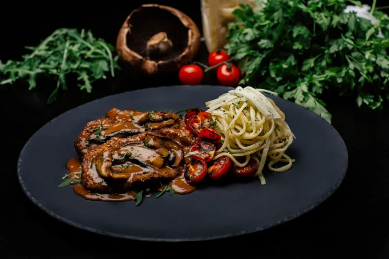 Italian Veal Cutlets in Marsala Wine Sauce