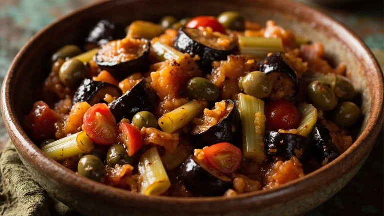 Sicilian Eggplant Caponata