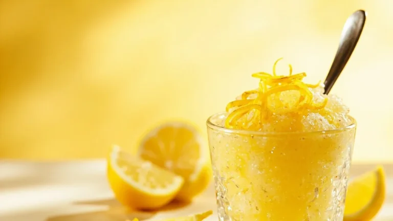 Sicilian Lemon Granita