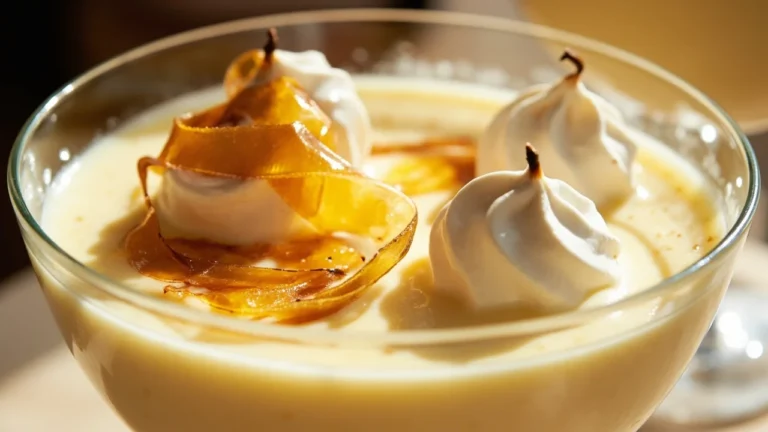 Classic French Floating Island