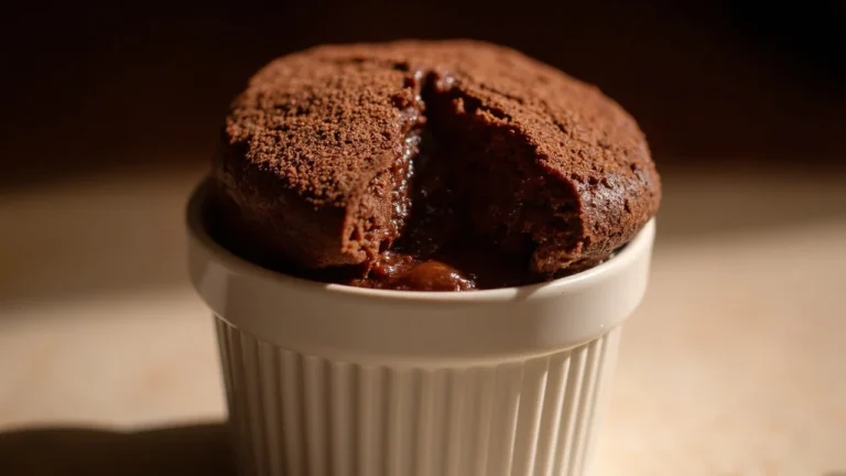 Classic French Chocolate Soufflé