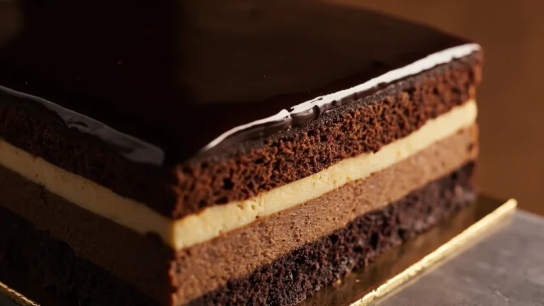 Classic French Opéra Cake