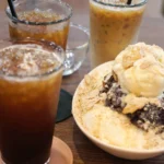 Korean red bean shaved ice patbingsu