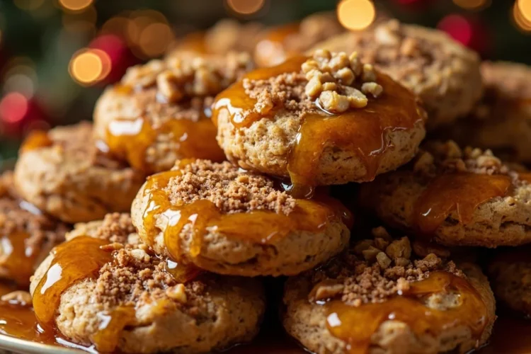 Greek Honey Walnut Christmas Cookies