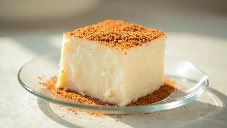 Turkish Chicken Milk Pudding