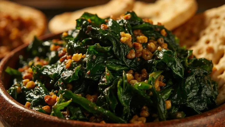 Ethiopian-Style Spiced Collard Greens