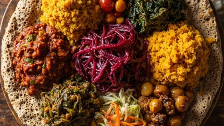 Ethiopian Vegan Fasting Platter