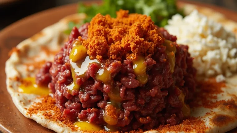Kitfo Ethiopian Beef Tartare