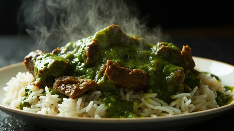 Peruvian Cilantro and Beer Beef Stew
