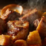 Portuguese Pork and Clams with Potatoes