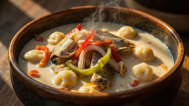 Run Down Fish in Coconut