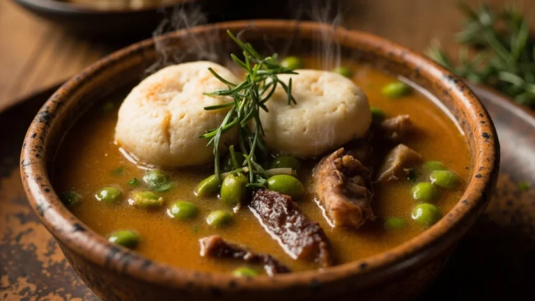 Jamaican Gungo Peas Soup with Salted Pig’s Tail