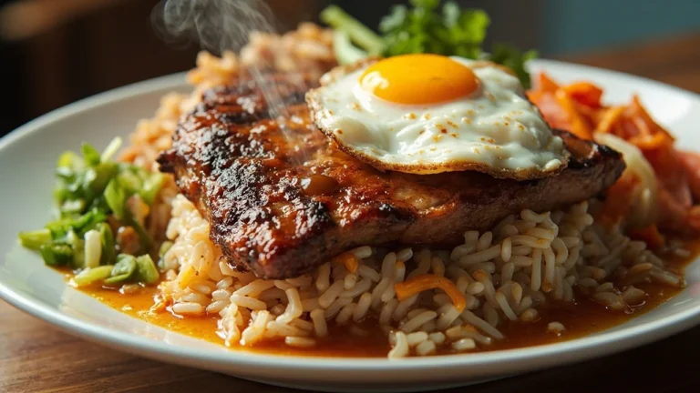 Vietnamese Broken Rice with Grilled Pork