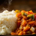 South African pap and chakalaka