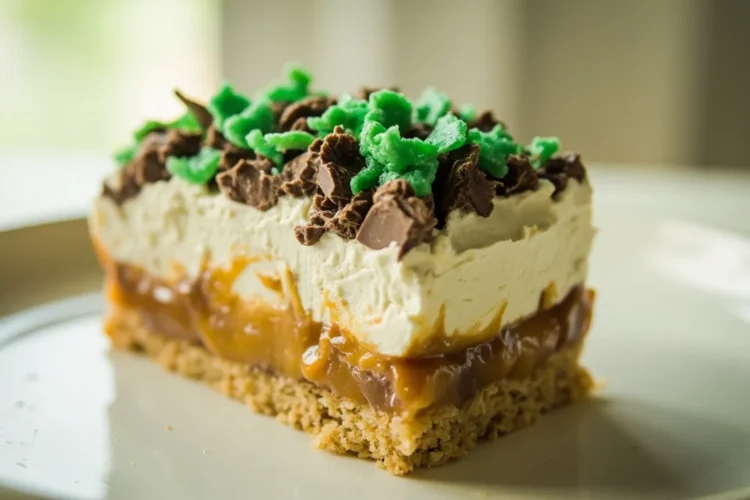 South African peppermint crisp tart