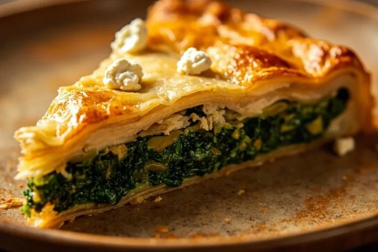 Egyptian Goulash Spinach Pie