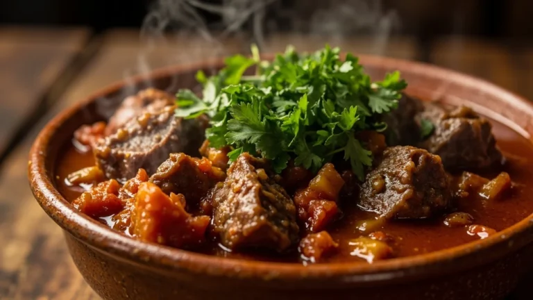 Tunisian Beef Liver and Cumin Stew