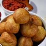 Ghanaian bofrot fried doughnuts