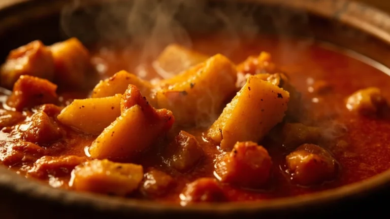 Ghanaian Tomato Yam Pottage