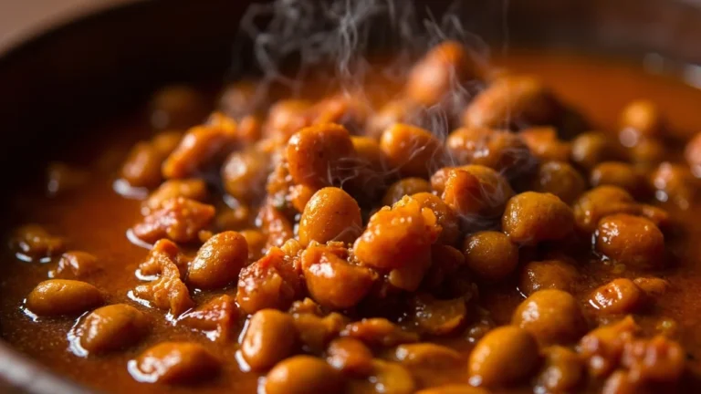 Ghanaian Street Vendor Spicy Bean Stew