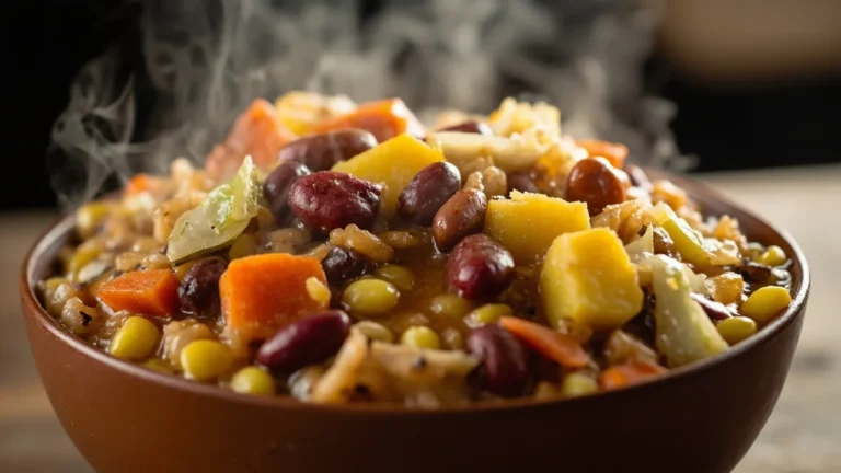 Kenyan Corn and Bean Stew