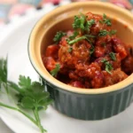 Kenyan coconut red kidney bean stew